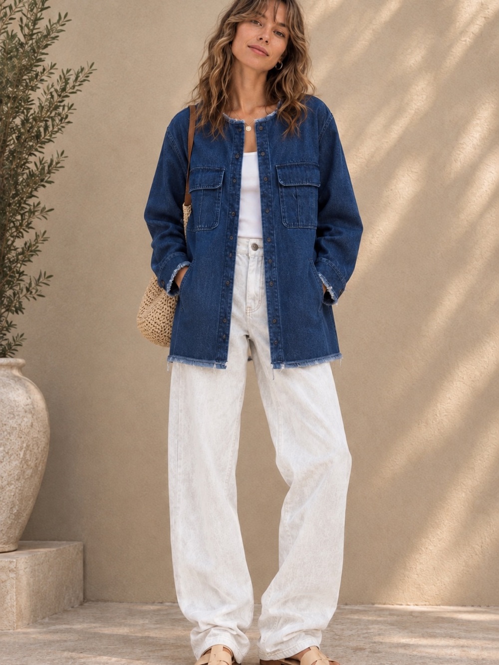 NWT Zara Denim jacket size medium